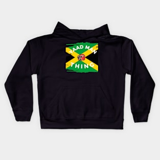 Yaad Man Thing Design Kids Hoodie